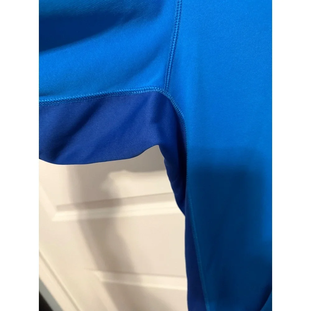 Nike Therma Fit Hoodie Pullover Blue‎ Men's XL Athletic Workout Sweatshirt